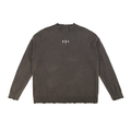 Vintage Washed Hand-Frayed Sweater