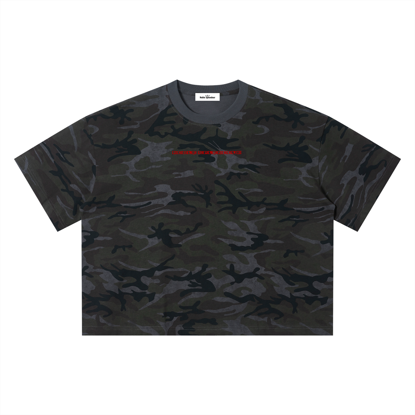 Unisex Camo Boxy T-Shirt