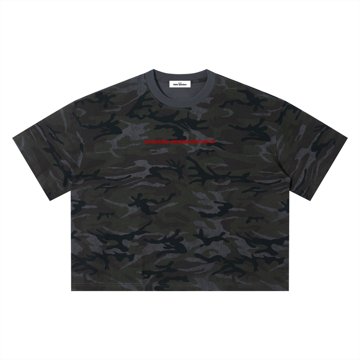 Noble Splendour Unisex Camo Boxy T-Shirt