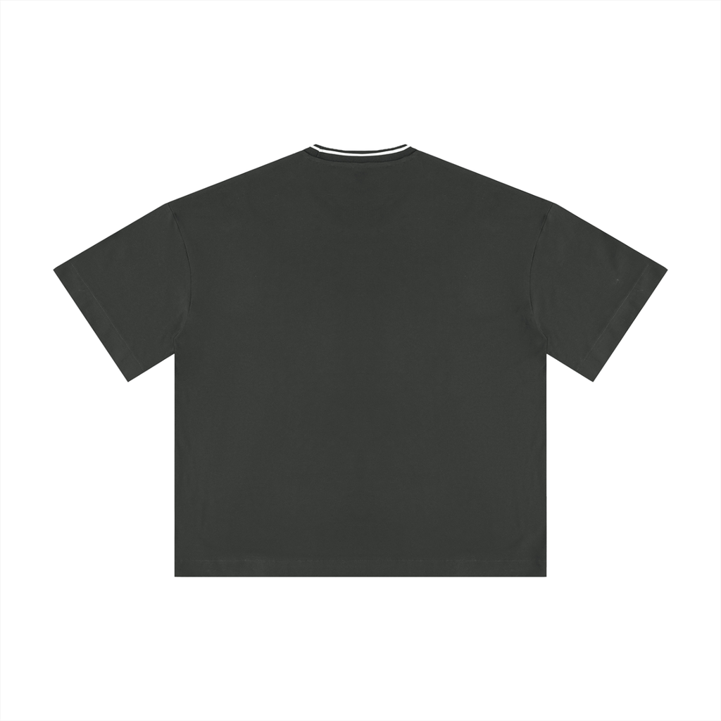 Unisex Boxy Ribbed T-Shirt