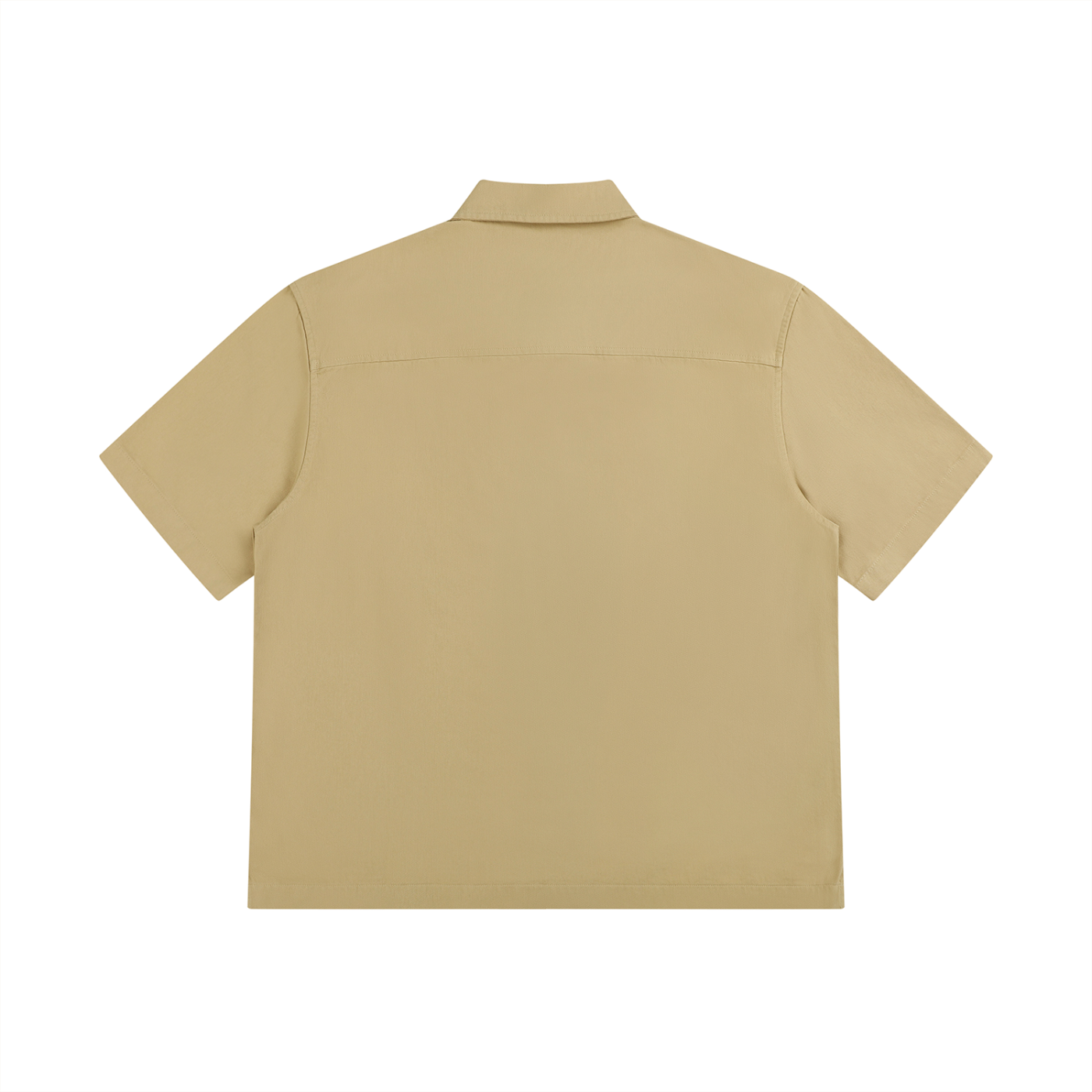 Unisex Boxy Patch Pocket Short Sleeve Shirt