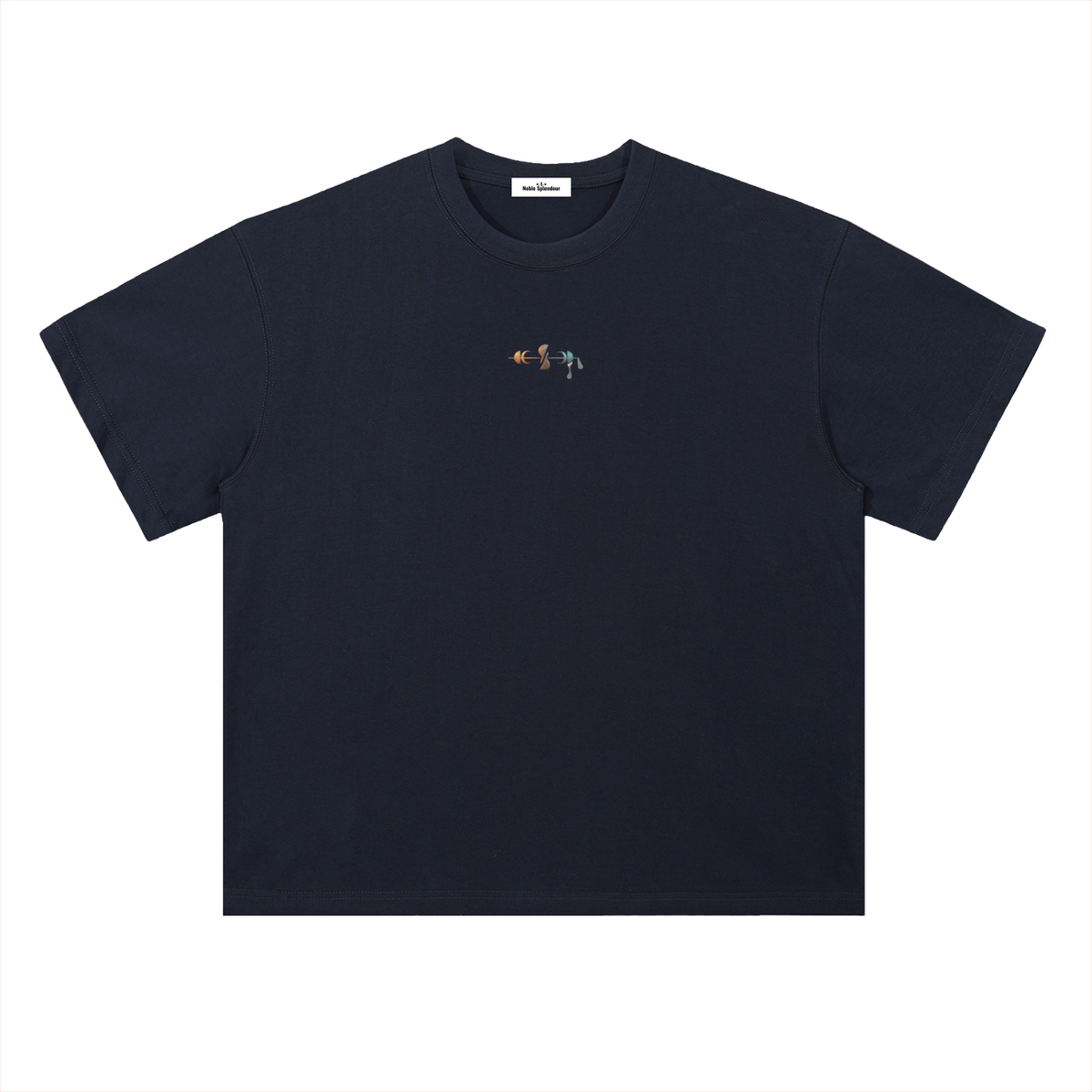 Noble Splendour Graphic Heavyweight Drop Shoulder Cotton T-Shirt