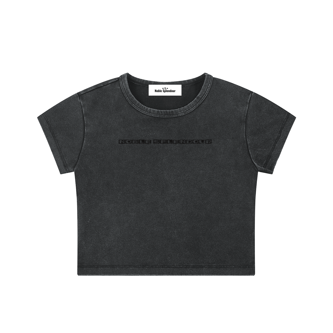 Snow Washed Crop Top