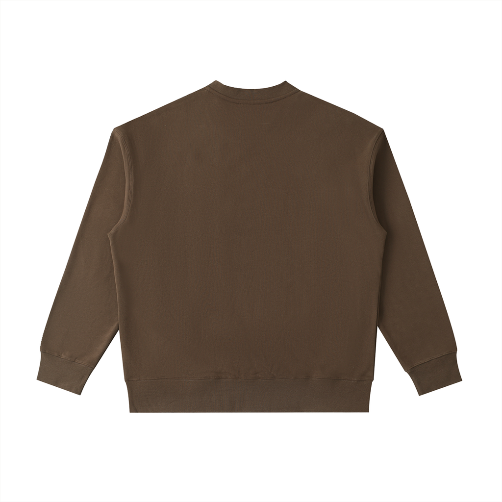 Noble Splendour Heavyweight Patch Pocket Crewneck Sweatshirt