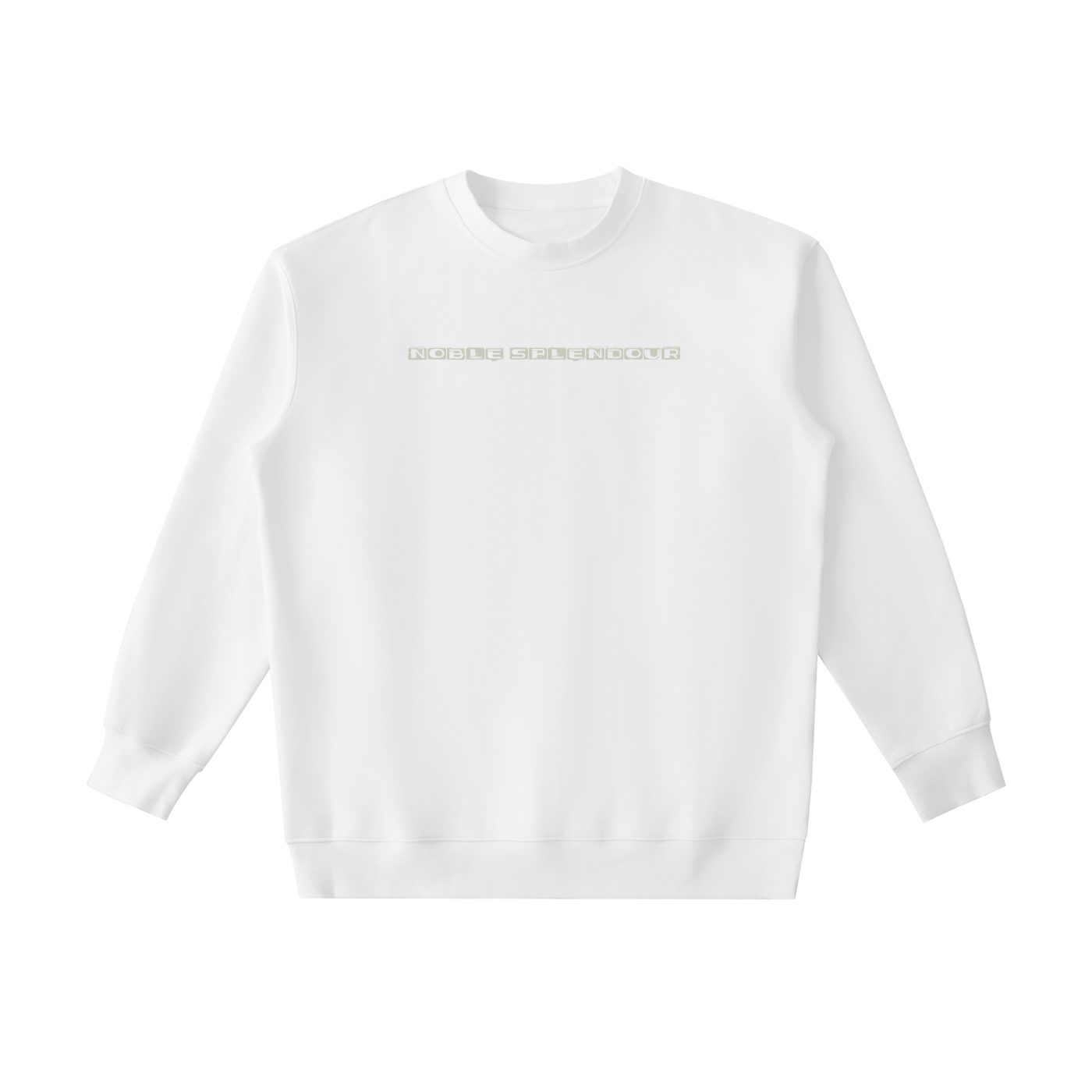 Noble Splendour Essential Heavyweight Crewneck Sweatshirt