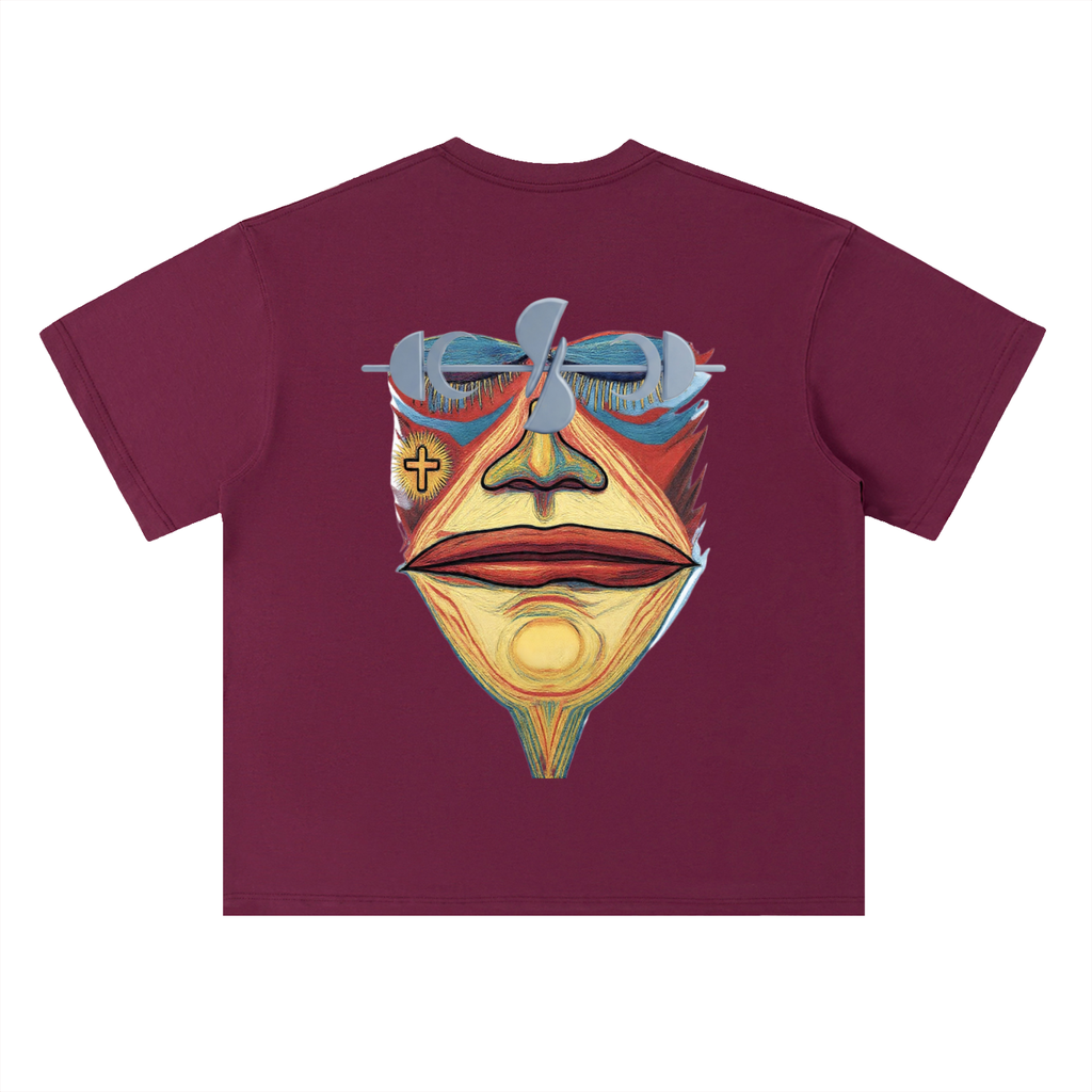 Heavyweight Drop Shoulder Cotton T-Shirt