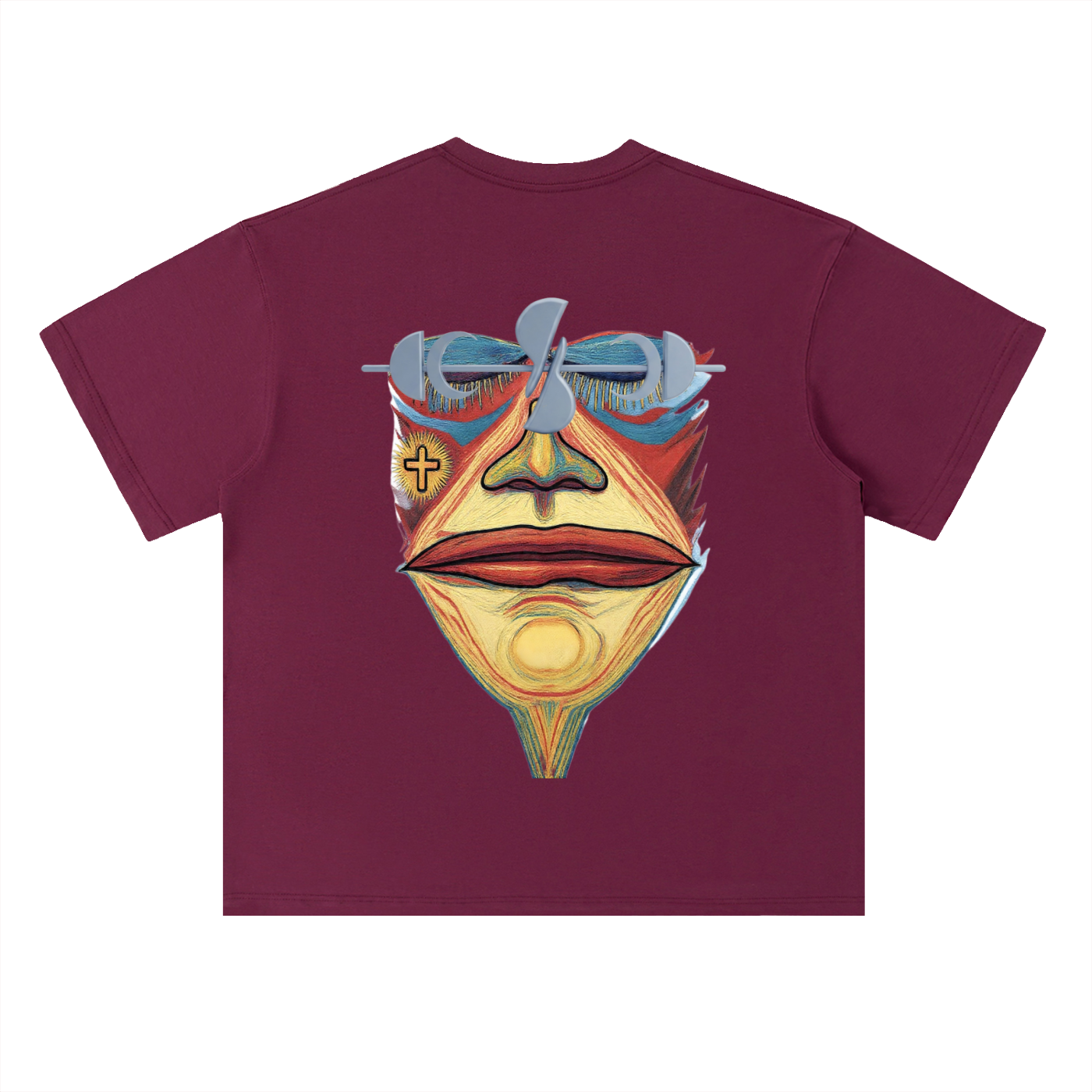 Heavyweight Drop Shoulder Cotton T-Shirt