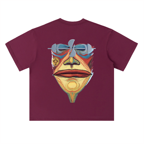 Heavyweight Drop Shoulder Cotton T-Shirt
