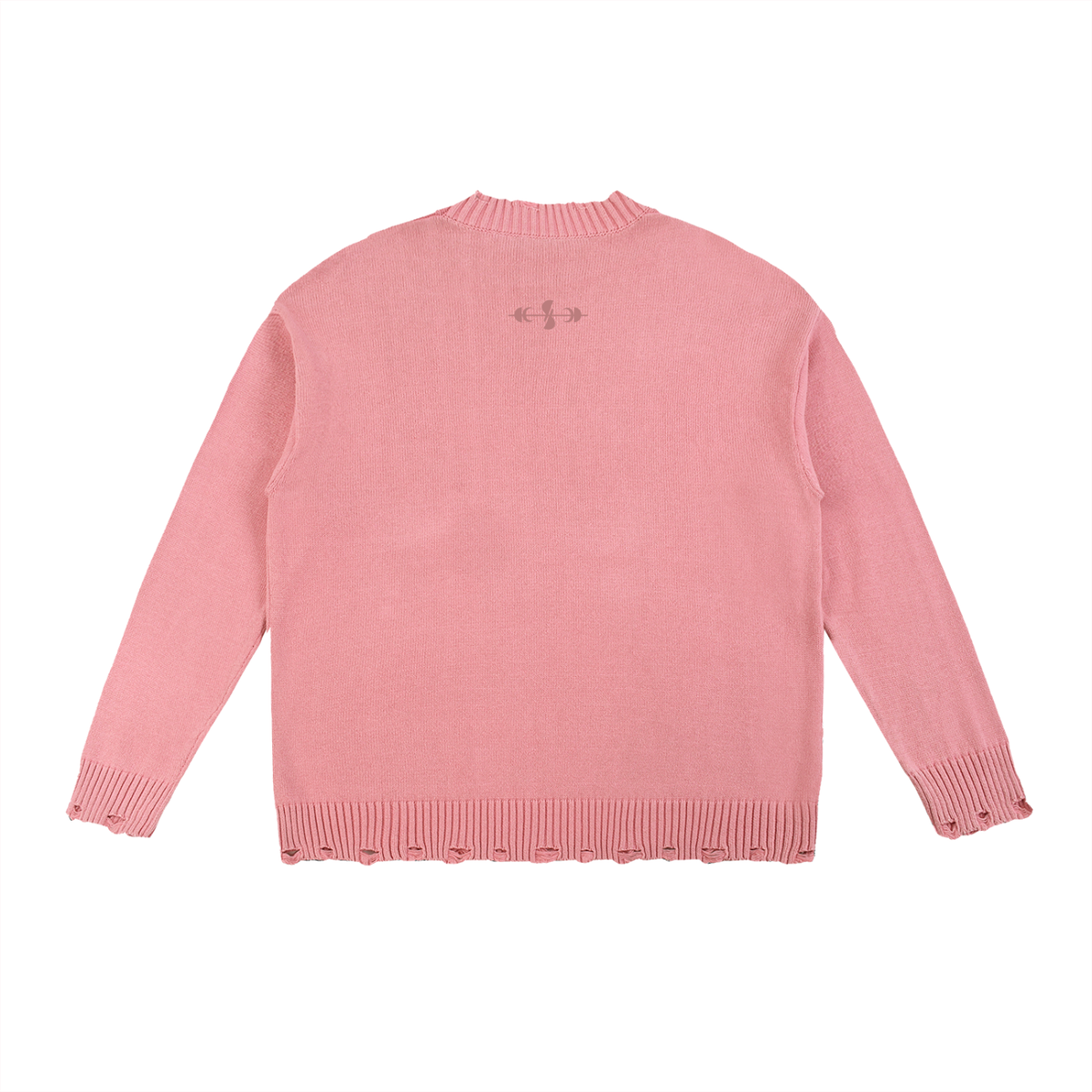 Noble Splendour Vintage Washed Hand-Frayed Sweater