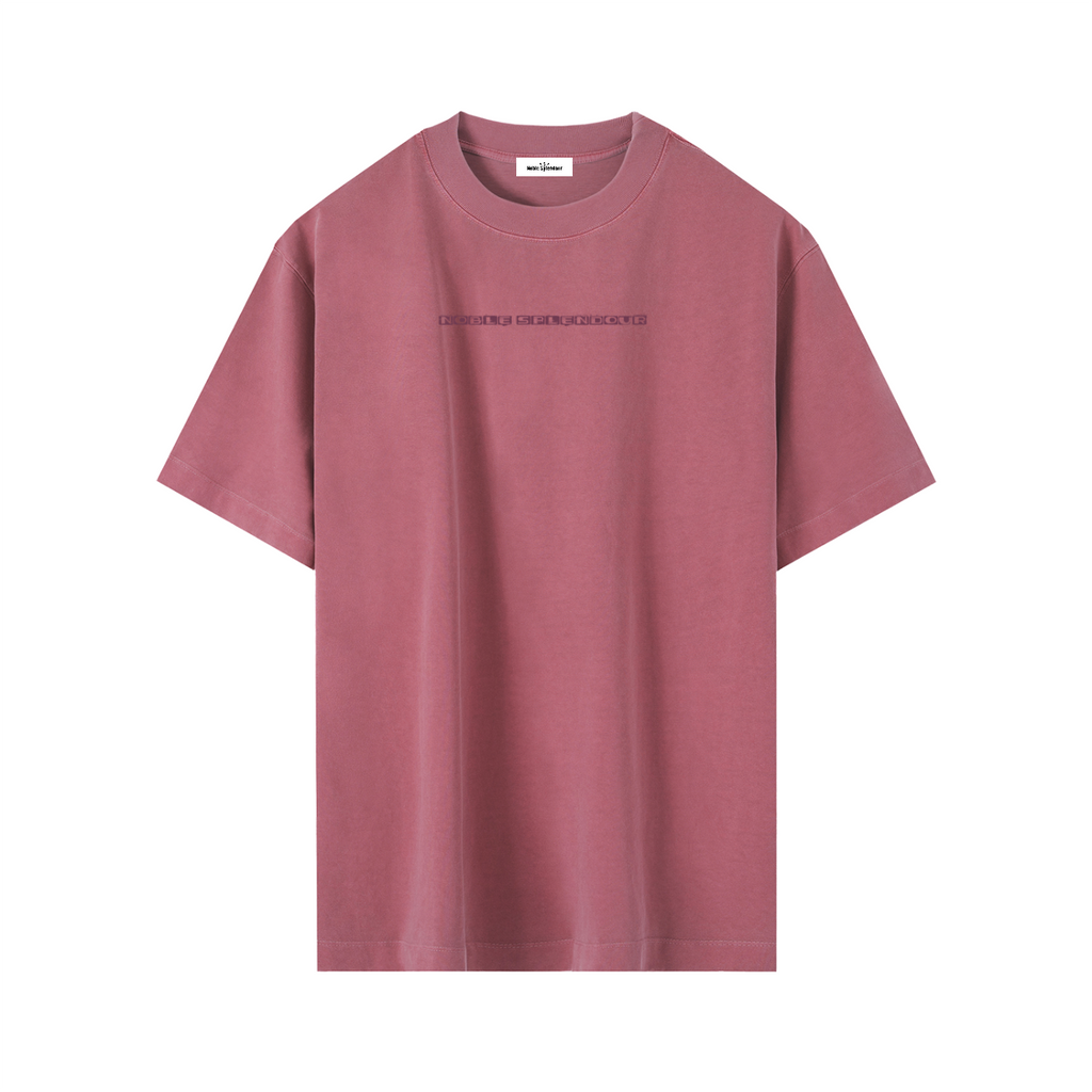 Noble Splendour Vintage Wash Drop Shoulder T-shirt
