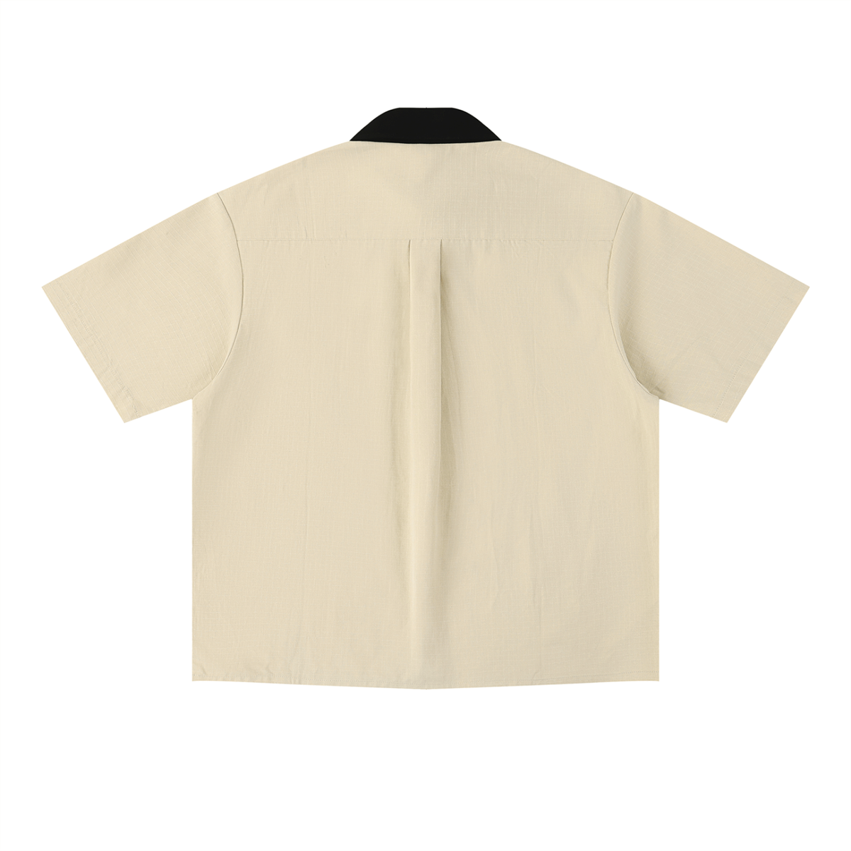 Noble Splendour Color Block Short Sleeve Shirt