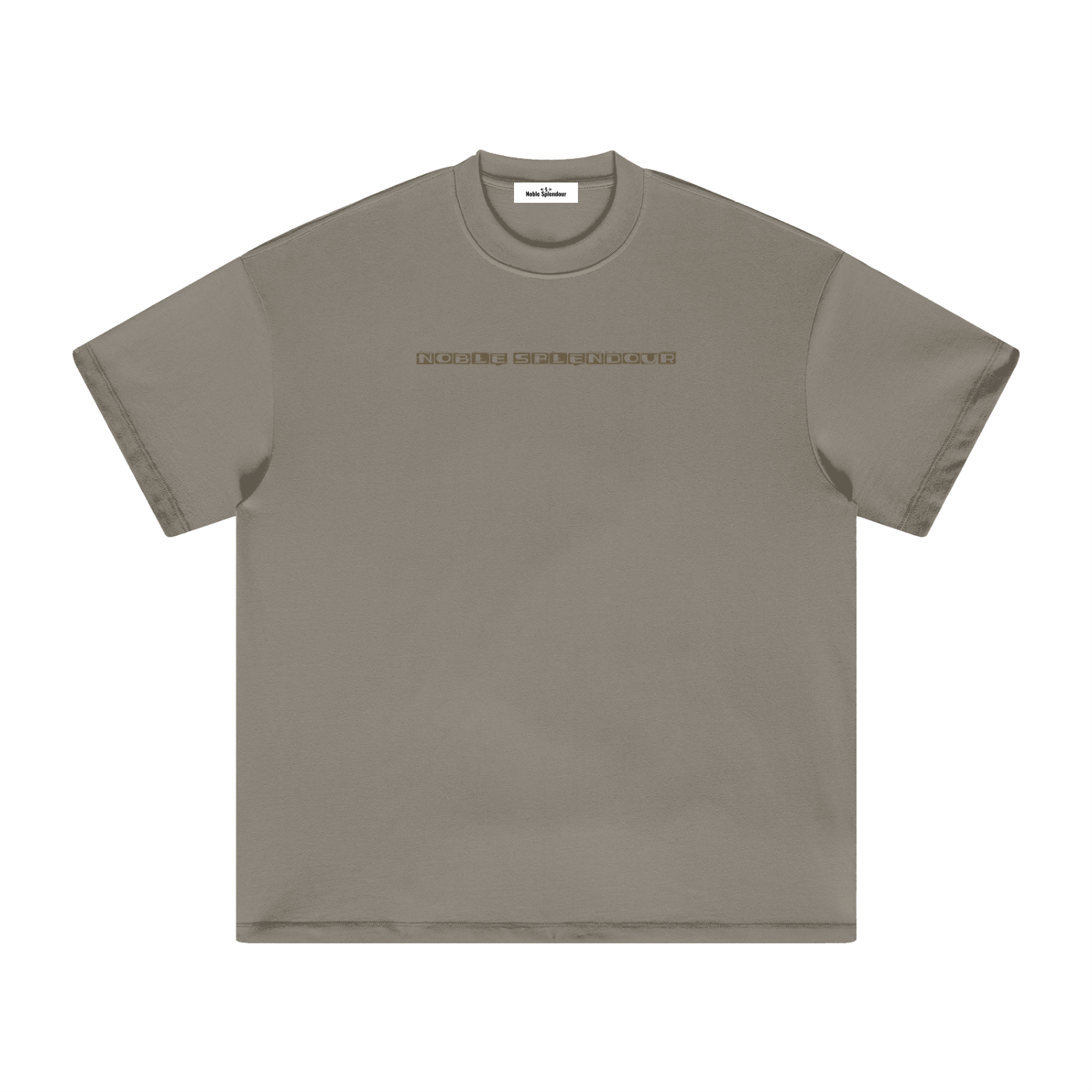 Noble Splendour Heavyweight Earth Tone T-Shirt