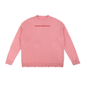 Vintage Washed Hand-Frayed Sweater
