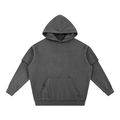 Layered,Hoodie,Washed