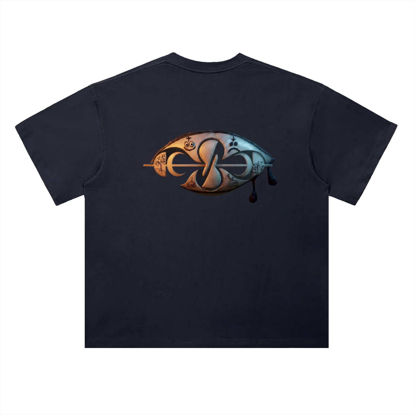 Heavyweight Drop Shoulder Cotton T-Shirt