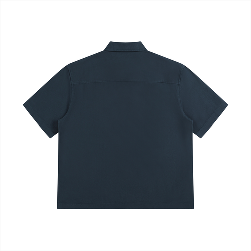 Noble Splendour Boxy Patch Pocket Short Sleeve Shirt