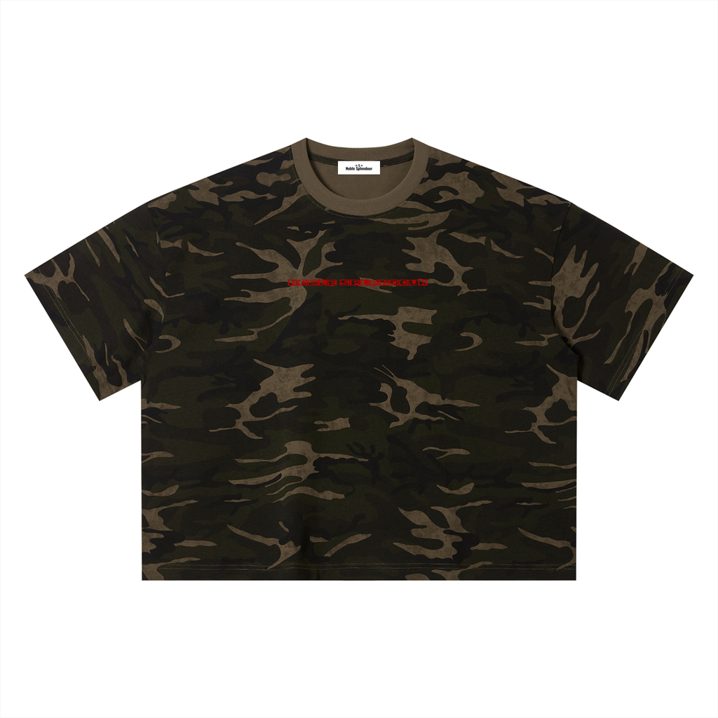 Noble Splendour Unisex Camo Boxy T-Shirt