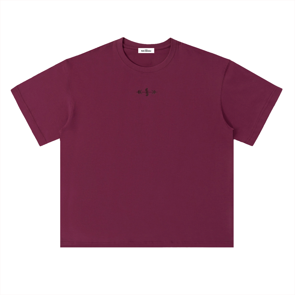 Heavyweight Drop Shoulder Cotton T-Shirt