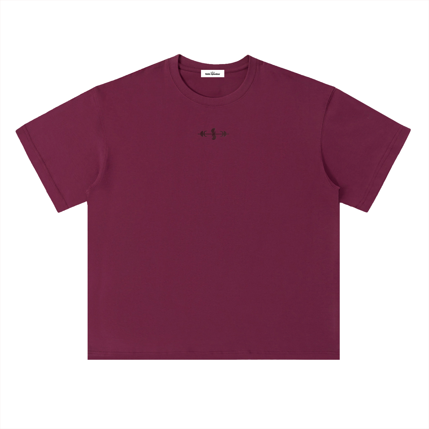 Heavyweight Drop Shoulder Cotton T-Shirt