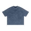 Textured Waffle Washed Boxy T-Shirt