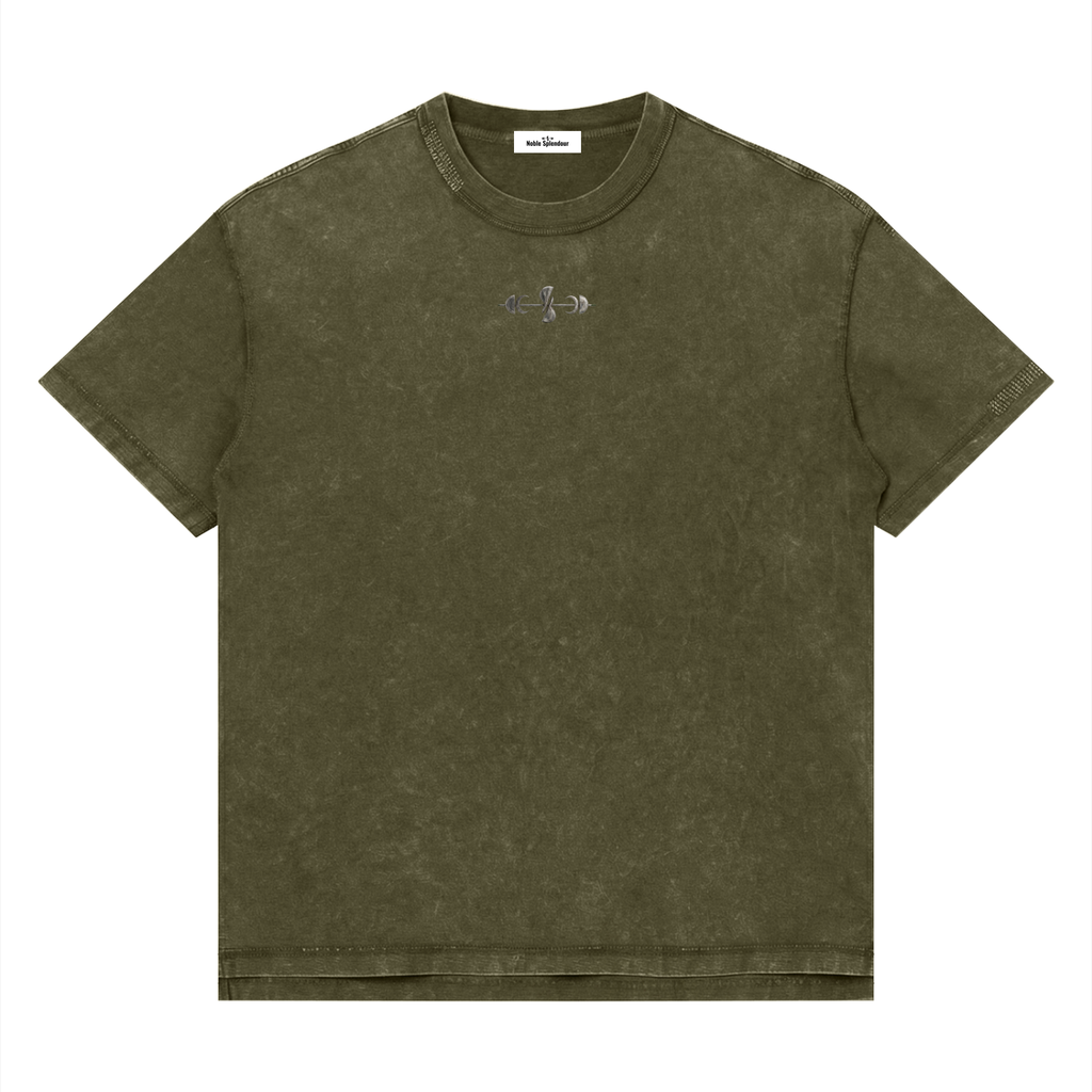 Unisex Mineral Wash Oversized T-Shirt