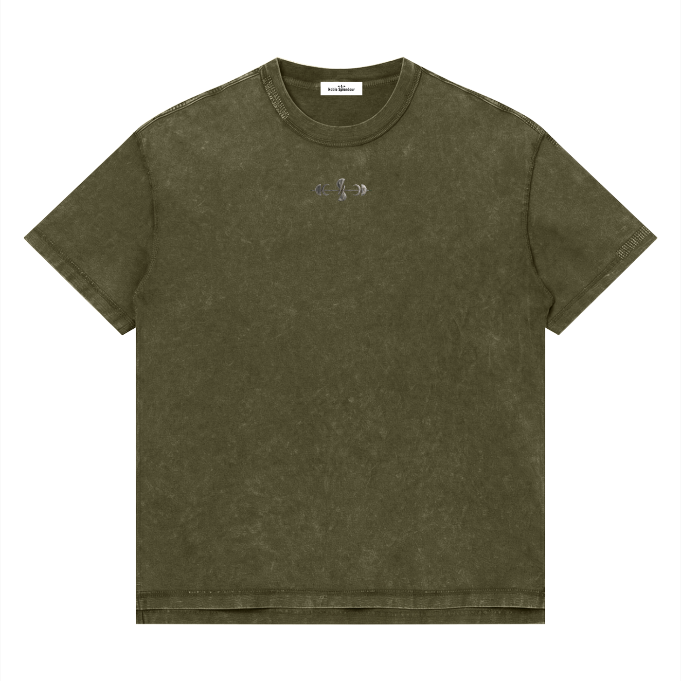 Unisex Mineral Wash Oversized T-Shirt