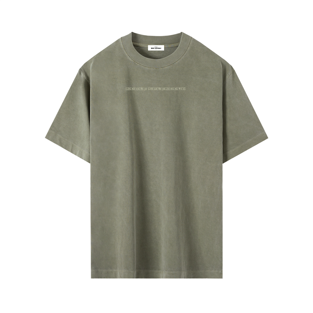 Noble Splendour Vintage Wash Drop Shoulder T-shirt