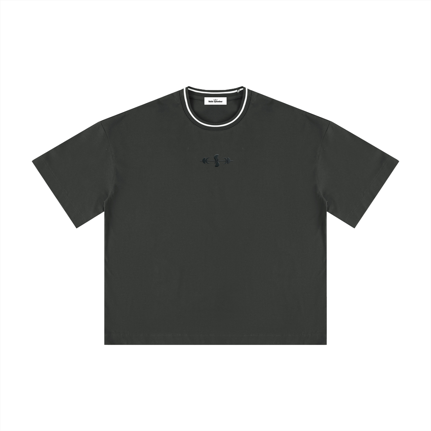 Noble Splendour Unisex Boxy Ribbed T-Shirt
