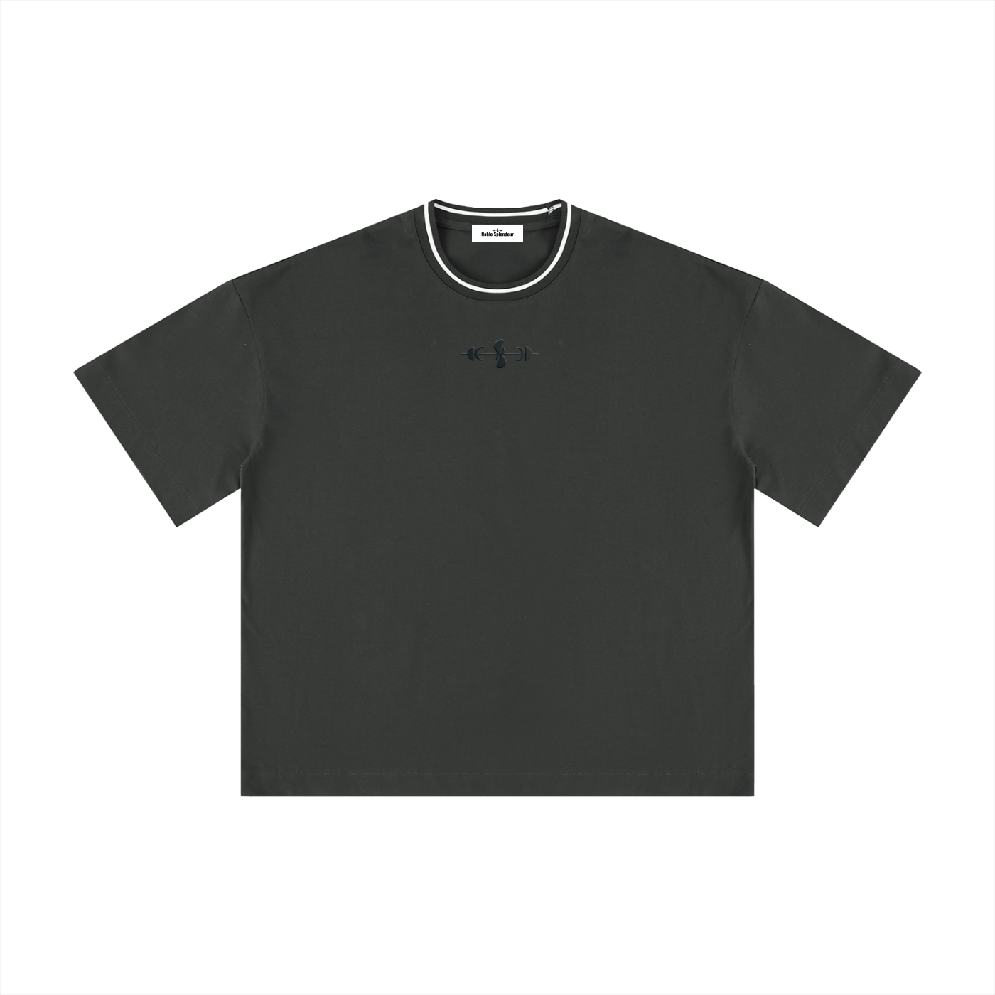 Unisex Boxy Ribbed T-Shirt