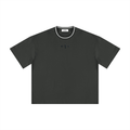Unisex Boxy Ribbed T-Shirt