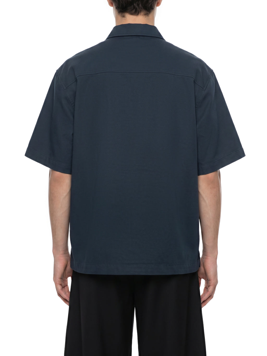 Noble Splendour Boxy Patch Pocket Short Sleeve Shirt